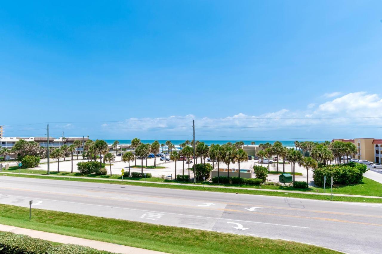 Stunning Ocean Views Steps From The Beach With Pool! Fabulous 4Th Floor Studio! New Smyrna Beach Esterno foto