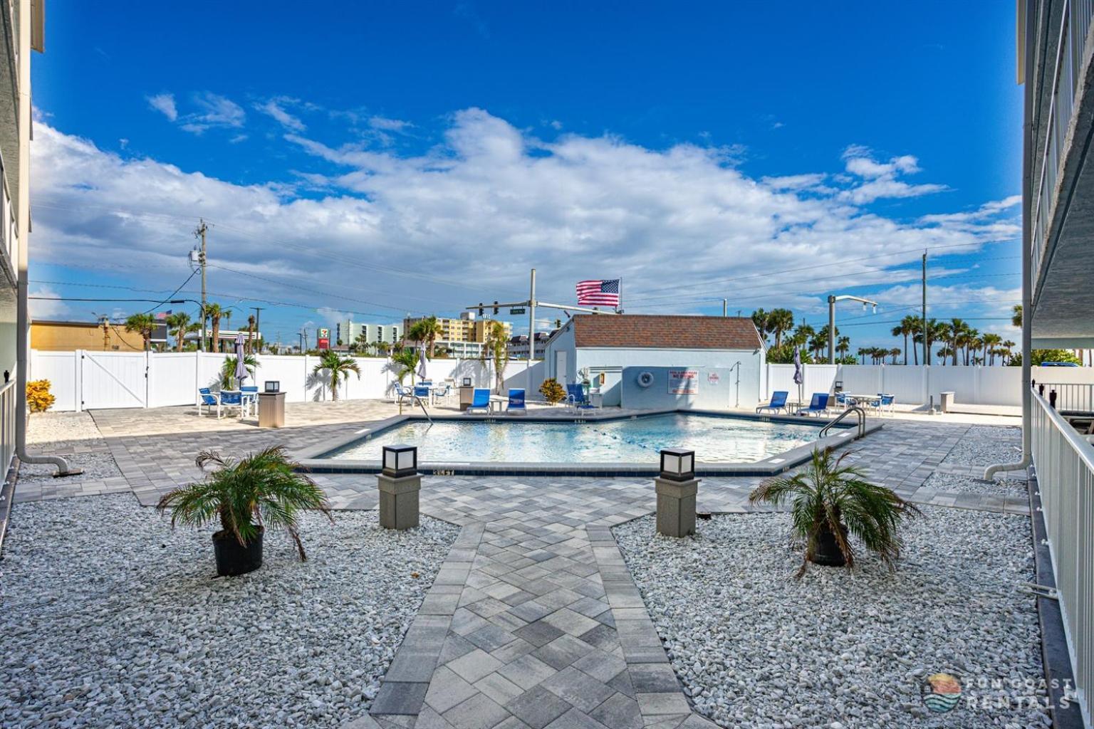 Stunning Ocean Views Steps From The Beach With Pool! Fabulous 4Th Floor Studio! New Smyrna Beach Esterno foto
