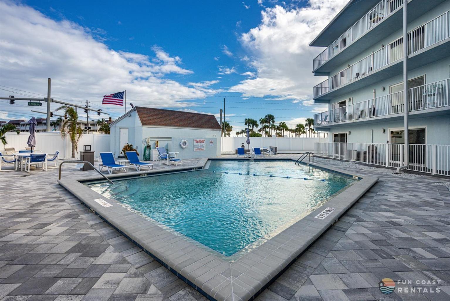 Stunning Ocean Views Steps From The Beach With Pool! Fabulous 4Th Floor Studio! New Smyrna Beach Esterno foto