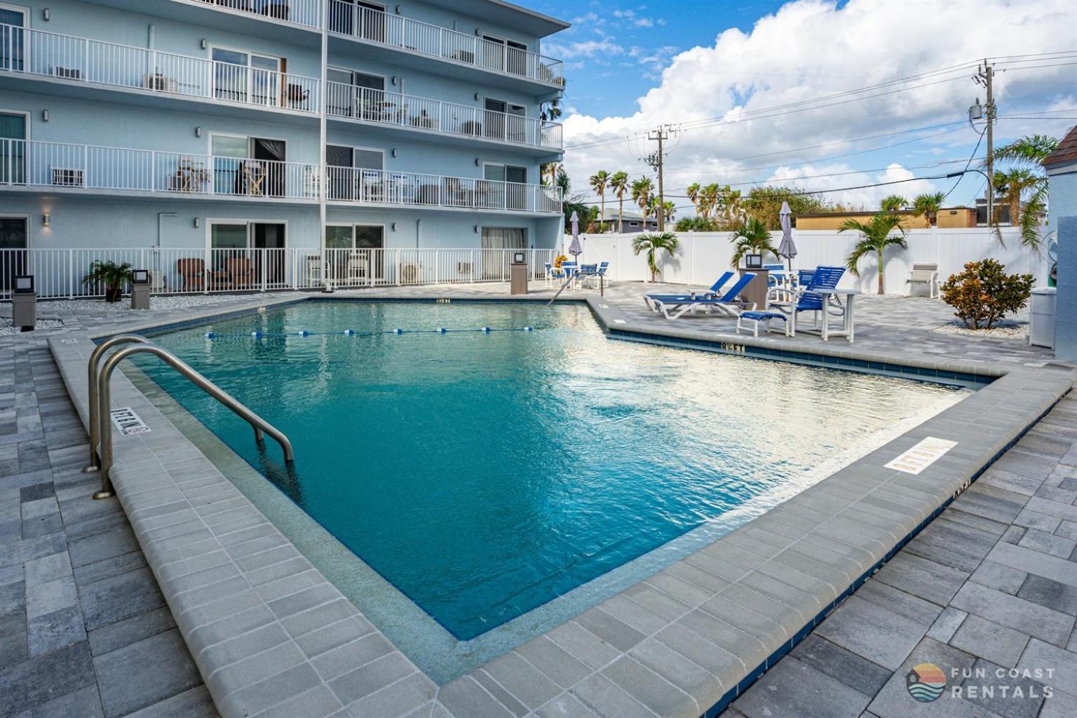 Stunning Ocean Views Steps From The Beach With Pool! Fabulous 4Th Floor Studio! New Smyrna Beach Esterno foto
